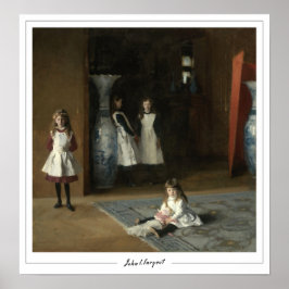 Poster John Singer Sargent Zedign Cartaz de Arte #37-2