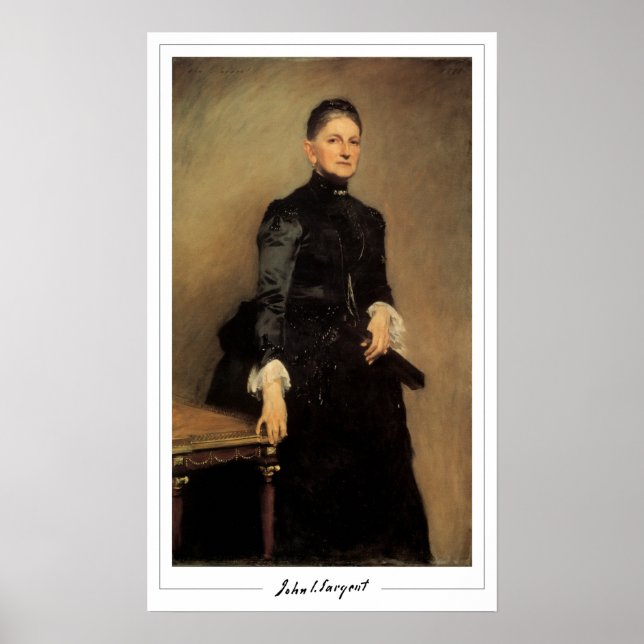 Poster John Singer Sargent Zedign Cartaz de Arte #431-2 (Frente)