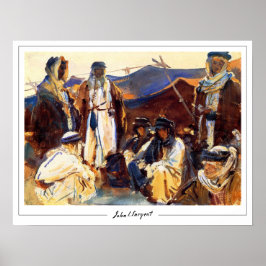 Poster John Singer Sargent Zedign Cartaz de Arte #462-2