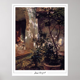 Poster John Singer Sargent Zedign Cartaz de Arte #74-2