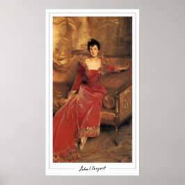 Poster John Singer Sargent Zedign Cartaz de Arte #91-2