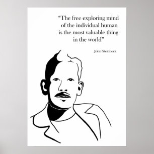 Poster John Steinbeck