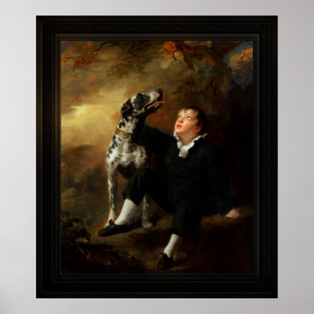 Poster John Stuart Hepburn Forbes por Henry Raeburn (Frente)