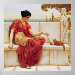 Poster John William Godward - O Favorito