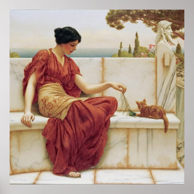 Poster John William Godward - Os Favoritos (Frente)