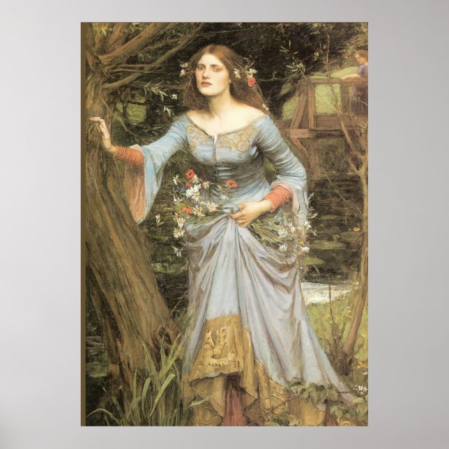 Poster John William Waterhouse (Frente)