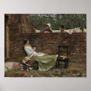 Poster John William Waterhouse - Bons Vizinhos