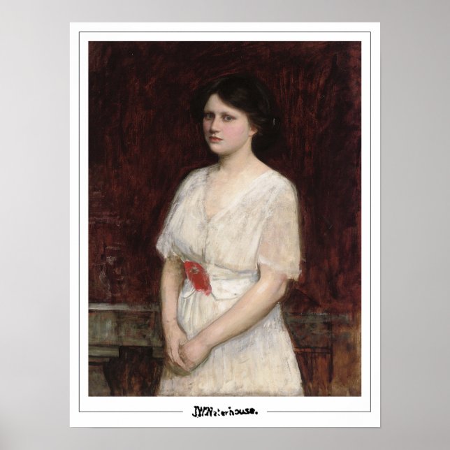 Poster John William Waterhouse Cartaz de Arte Zedign #72 (Frente)