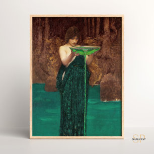 Poster John William Waterhouse Circe Invidiosa Mythologic