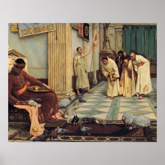Poster John William Waterhouse - Os Favoritos... (Frente)
