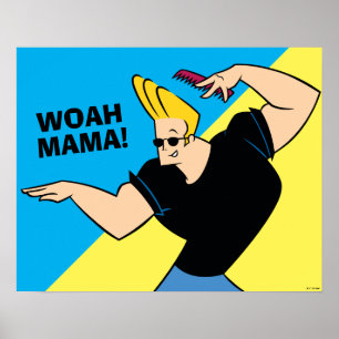 Poster Johnny Bravo Combing Hair