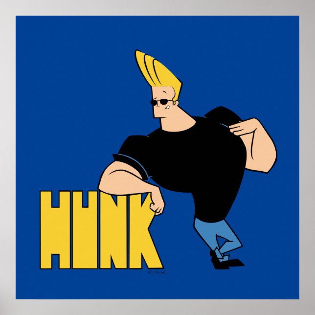 Poster Johnny Bravo - Hunk (Frente)