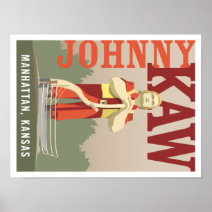 Póster Johnny Kaw - 16x12