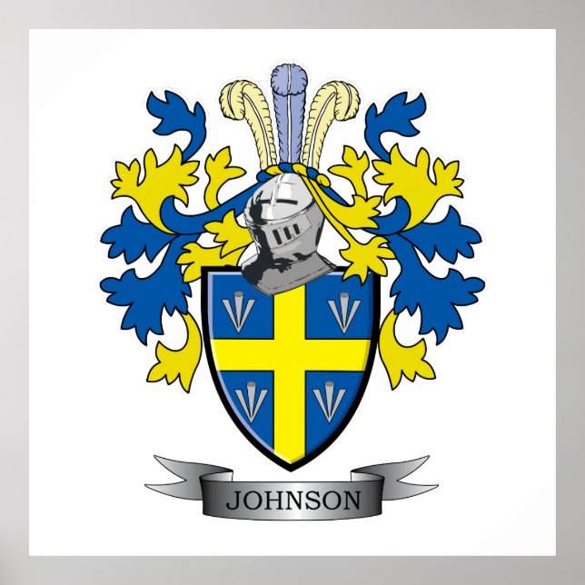 Póster Johnson Casaco of Arms (Frente)