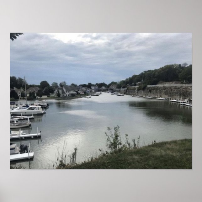Poster Johnson's Island Quarry, Ohio (Frente)