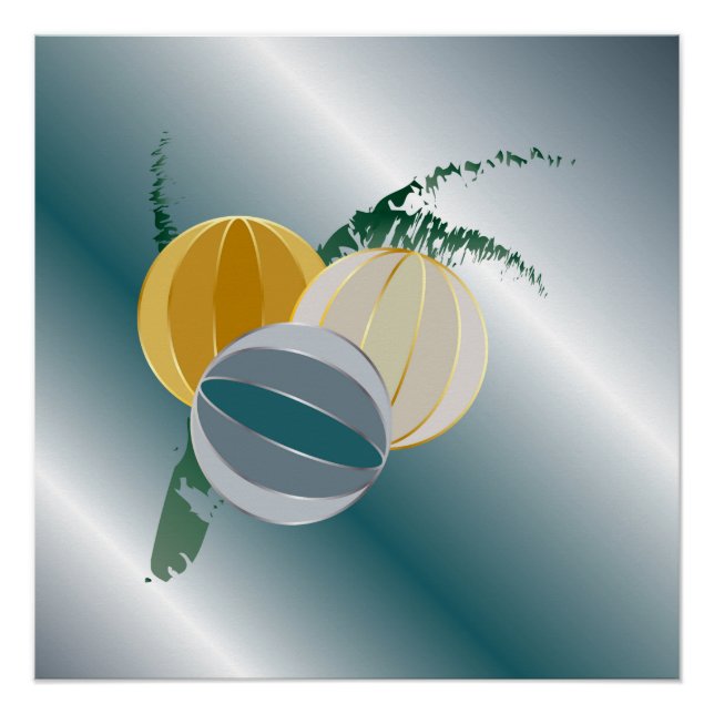 Póster joias e joias para o Natal (Frente)