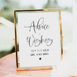 Poster JOLIE Divertido Tipografia Minimalista Conselhos e<br><div class="desc">Este aviso e sinal de desejo apresenta uma fonte divertida escrita à mão e design moderna minimalista. Altere facilmente as cores e edite o texto *maioria* para atender às necessidades da sua ocasião. Esta placa é perfeita para o seu casamento,  chá de panela ou chá contemporâneo,  industrial ou boêmico.</div>