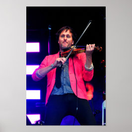 Poster Jon Boden Atuando Ao Vivo Com A Borda