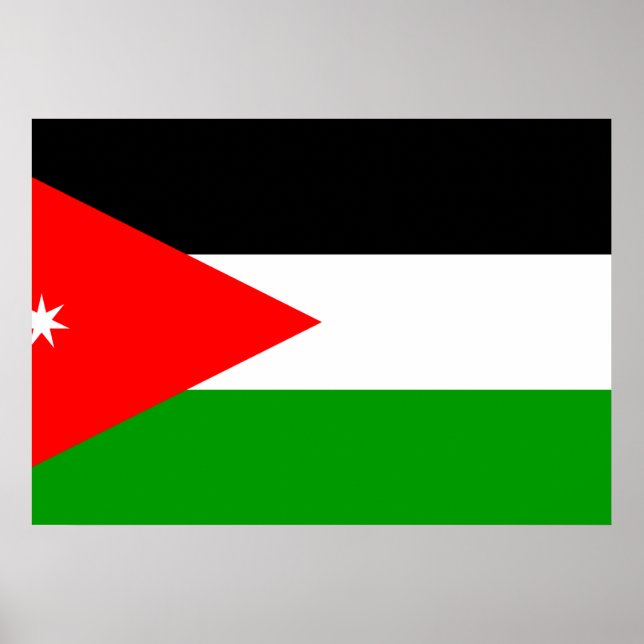 Póster Jordan Flag (Frente)