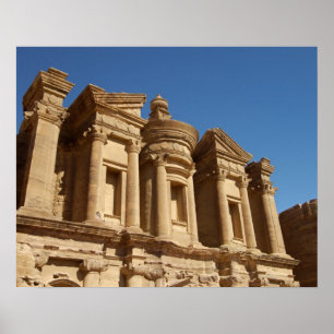 Póster Jordânia, Petra, O Mosteiro, Al Deir. 2