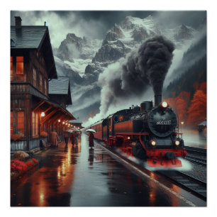 Póster Jornada de Comboios de Montanha do Outono