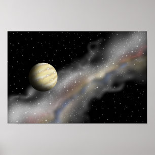 Poster Jornada para um planeta desconhecido.
