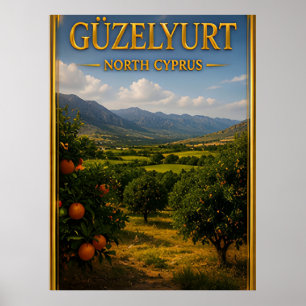 Poster Jornada pelo País das Cítricas em Guzelyurt no Nor