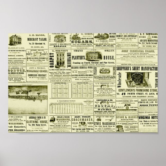 Poster Jornal Antigo (Frente)