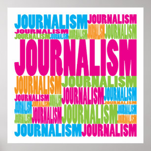 Póster Jornalismo Colorido