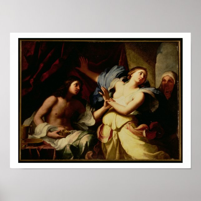Póster José com a Esposa de Potiphar (Frente)