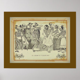 Poster José  Posada-El jarabe en ultratumba 18"x14.5"