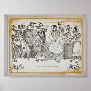 Poster José Posada El jarabe en ultratumba 7x5.30 Print