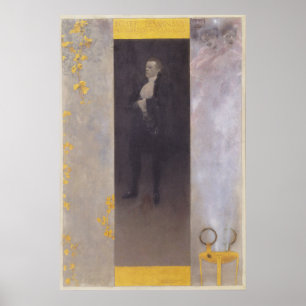 Poster Josef Lewinsky como Carlos — Gustav Klimt (1895)