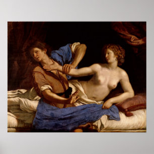 Póster Joseph and the Wife of Potiphar, c.1649