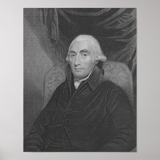 Póster Joseph Black da 'Galeria de Retratos' (Frente)