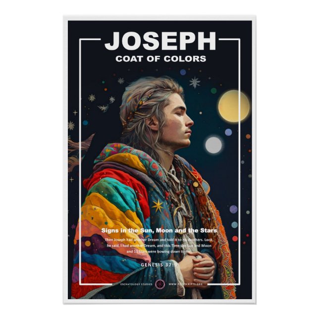 Póster Joseph - Casaco das Cores (Frente)