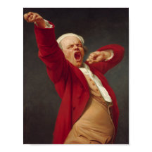 Joseph Ducreux Yawning Autorretrato