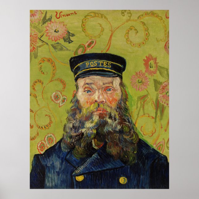 Poster Joseph-Étienne Roulin (por Vincent van Gogh) (Frente)
