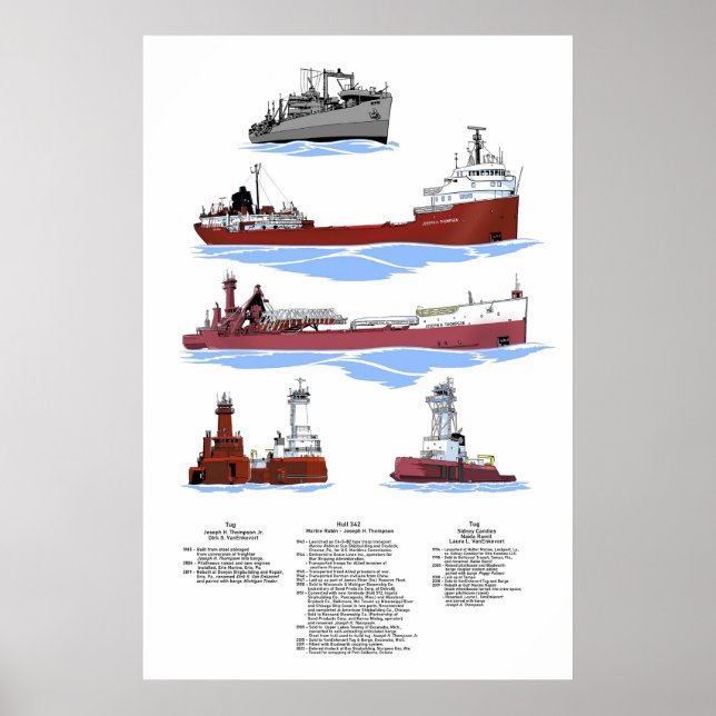 Poster Joseph H. Thompson History (Frente)