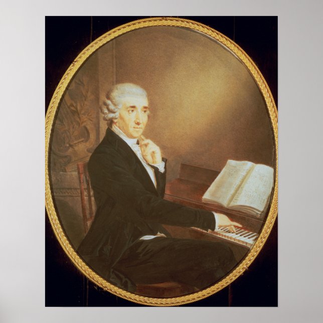Poster Joseph Haydn c.1795 (Frente)