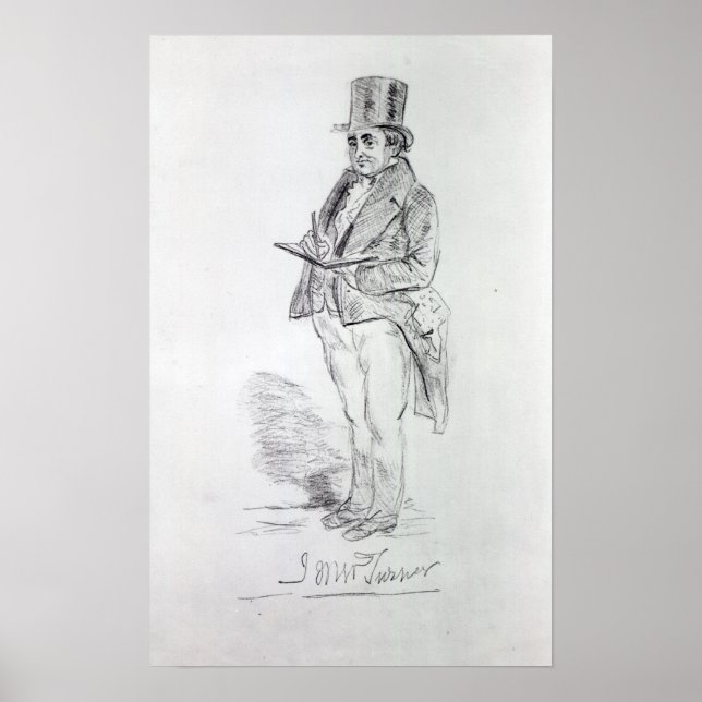 Póster Joseph Mallord William Turner, 1844 (Frente)