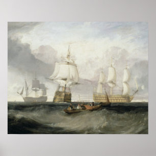 Póster Joseph Mallord William Turner a "vitória" Retu