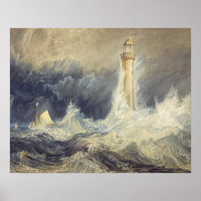 Poster Joseph Mallord William Turner - Bell Rock (Frente)