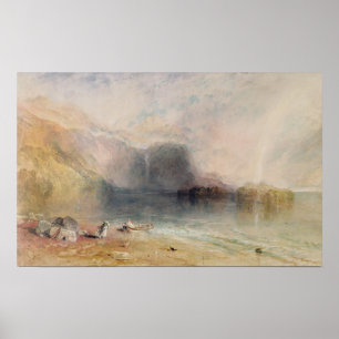 Poster Joseph Mallord William Turner Keswick Lake, Cumb