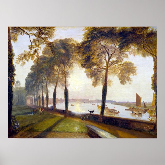 Poster Joseph Mallord William Turner Mortlake Terrace (Frente)