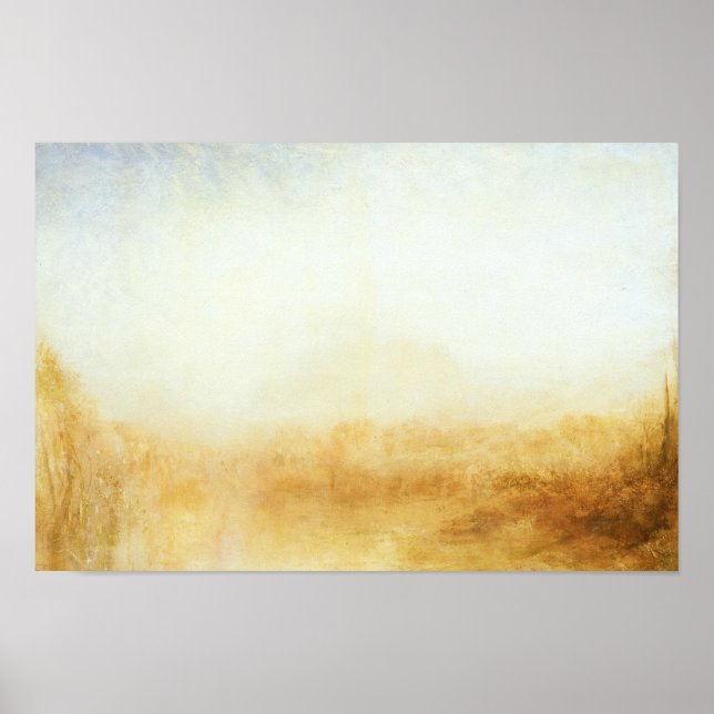 Póster Joseph Mallord William Turner - Paisagem (Frente)