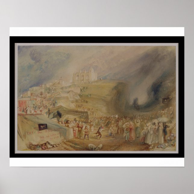 Póster Joseph Mallord William Turner | Rua. Oi de Catheri (Frente)