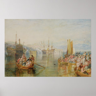 Póster Joseph Mallord William Turner   Saltash, Cornualha