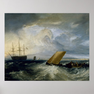 Poster Joseph Mallord William Turner - Sheerness como