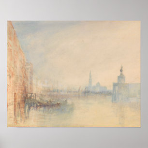 Poster Joseph Mallord William Turner - Veneza, A Boca